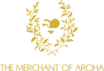 Our logo, a gold heart embedded with the Tino Rangatiratanga pattern, circled with Kawakawa